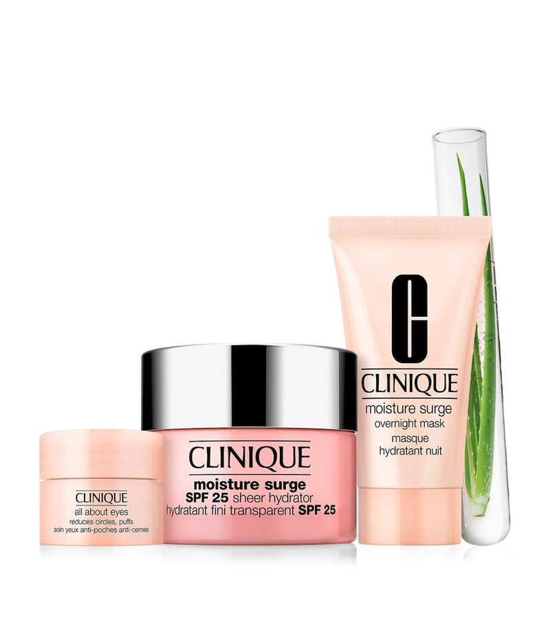 Clinique hydration gift set with SPF 25 moisturizer and eye cream 85ml - British product
