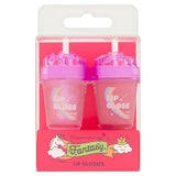 Fantasy Drinks Lip Gloss Duo Shimmer Burst Pink Pop Lip Makeup