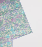 Bonpoint floral print organic cotton hair scarf with satin trim - British product