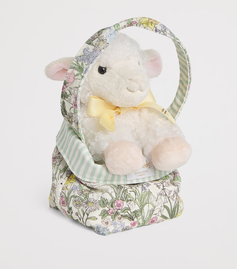Harrods plush lamb in a bag 19cm, UK version