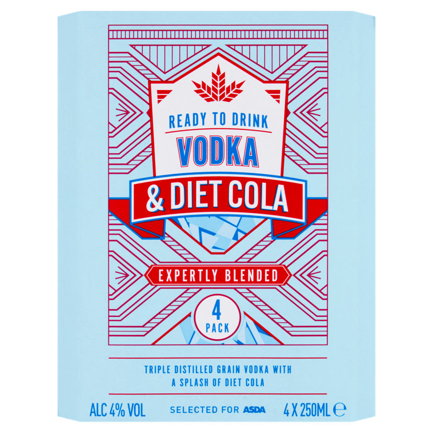ASDA Vodka and Diet Cola - McGrocer