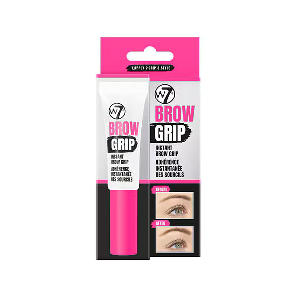 W7 Brow Grip eyebrow gel styling tool 13.5g (British brand)