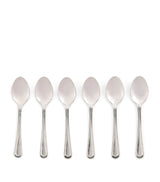 Harrods Set of 6 Stainless Steel Teaspoons