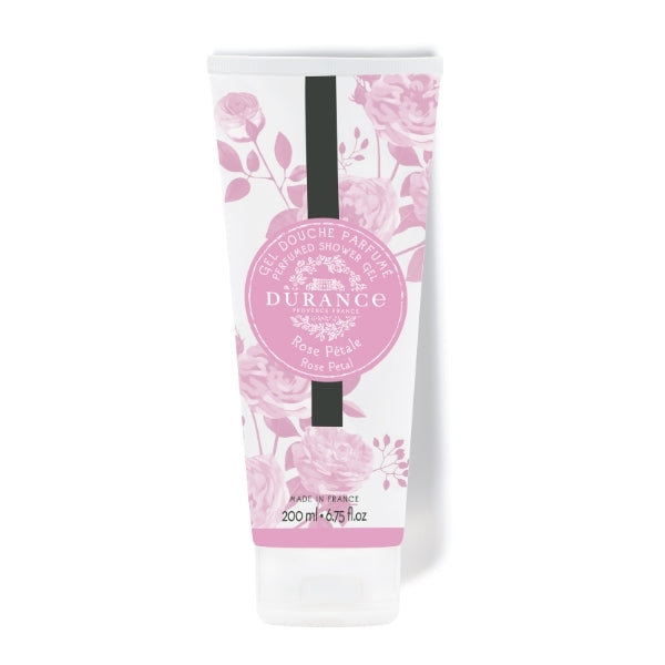 Durance Rose Petal shower gel 200ml - British product
