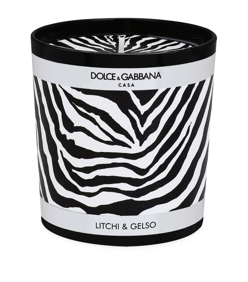 Dolce&Gabbana porcelain lychee and mulberry candle 250g - British product
