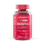 Novomins Inositol+ Strawberry Flavoured Gummies Women's Health Vitamin Supplement 60 Count