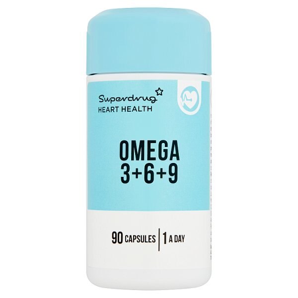 Superdrug Omega 3+6+9 90 Capsules GOODS Superdrug