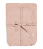 Donsje Muslin Embroidered Ploekie Baby Blanket - British product