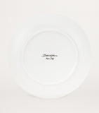 Dolce&Gabbana Casa soup plate set in Verde Maiolica porcelain, 20cm diameter - British product