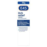 E45 Itch Relief Cream Emollient Skin Cream 50g