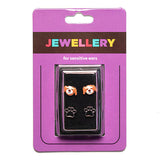 Sensation Jewellery Studs Dual Paw Earrings