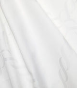 Super King Flat Sheet with Striped Chain Motif Design, 300cm x 270cm