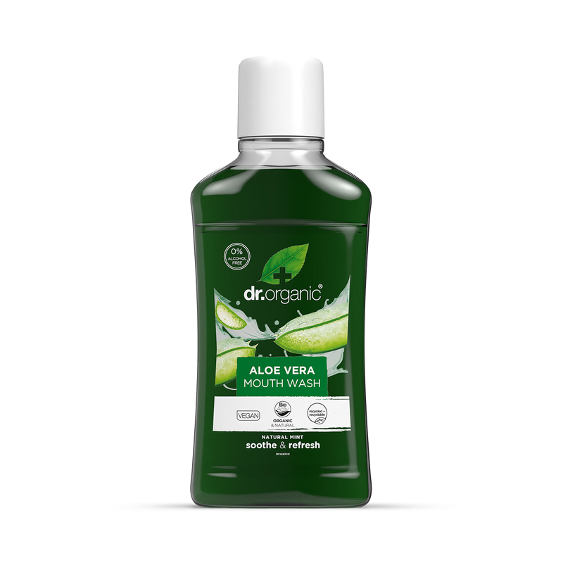 Dr Organic Aloe Vera Mouthwash 500ml