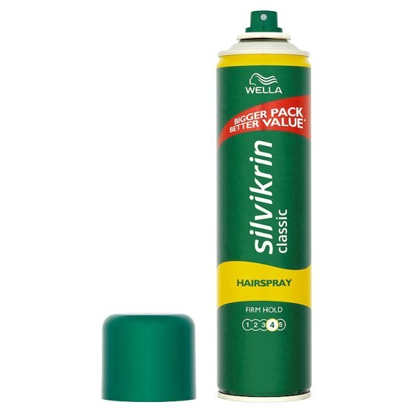 Wella Silvikrin Firm Hold Hairspray, 400 ml GOODS Superdrug