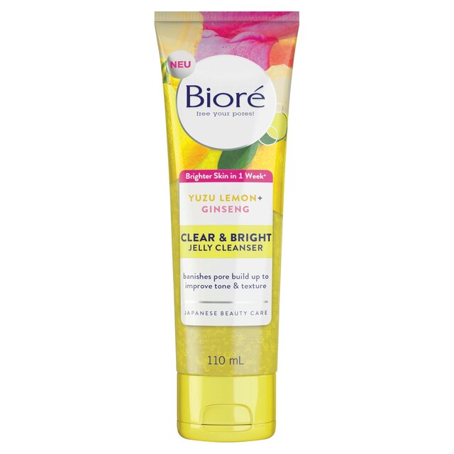 Biore Clear & Bright Brightening Jelly Cleanser 110ml - McGrocer