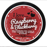 I Love Raspberry Blackberry Body Butter 200ml - British product