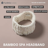 Hydrea London Super-Soft Bamboo Spa Head Band