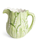 Les-Ottomans Lilly Of The Valley Hand-Painted Jug