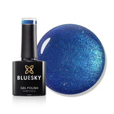 Bluesky Gel Polish Electric Blue Nail