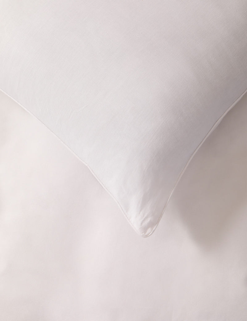 Duck feather and down medium pillows 2 pack - British product