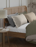 Egyptian cotton 230 thread count pillowcases 2 pack - British product