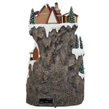1.6ft (51cm) Animated Ski Mountain with Lights and Music - McGrocer