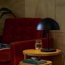 Habitat mushroom table lamp black 40cm, UK version
