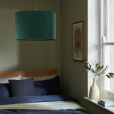 Argos Home green easy fit drum lampshade 30cm - British product