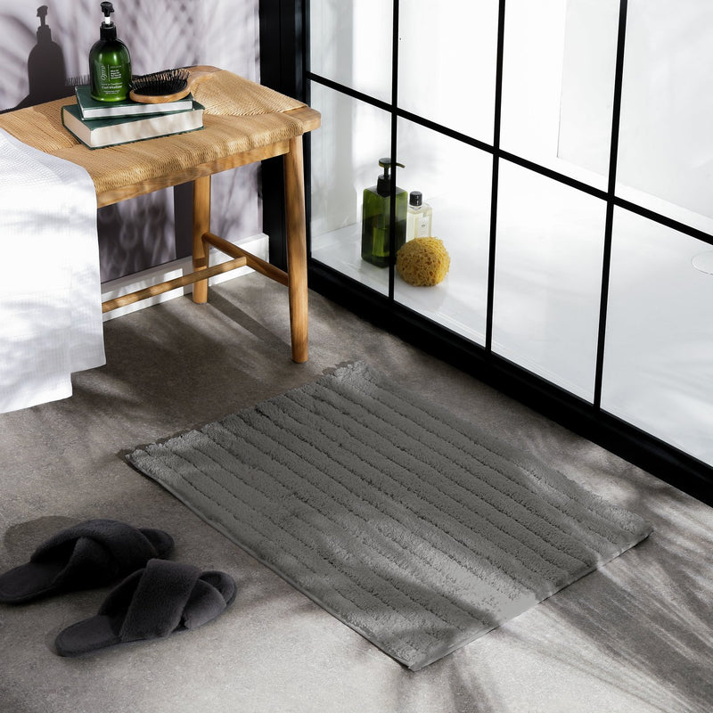 Habitat dark grey shower mat 70x50cm, UK version