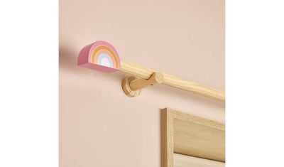 Habitat Kids Tre Regnbue Gardinstang Barnerom 120cm