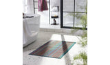 Habitat Cotton Skinny Bright Stripe Bath Mat Multicoloured 80x50cm
