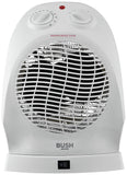 Bush 2.4kW upright oscillating fan heater - British product