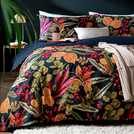 Habitat Cotton Botanical Foliage Bedding Set - Double