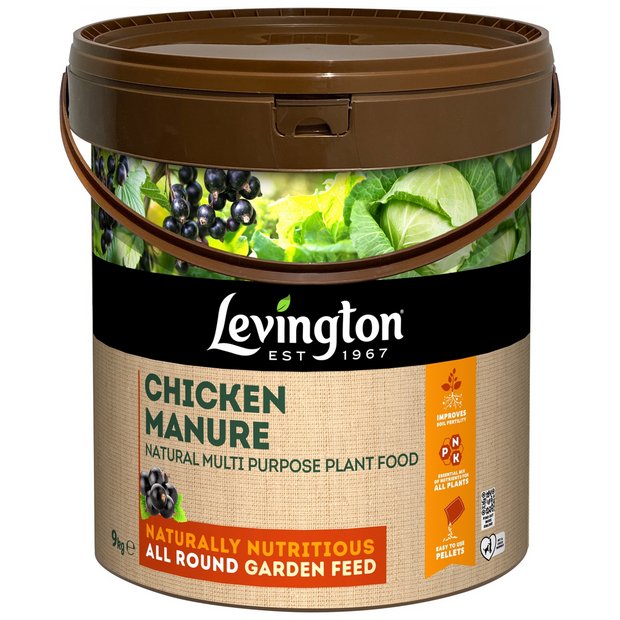 Levington Chicken Manure Multi Purpose Plant Food - 9kg