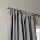 Habitat Blackout Curtains Dove Grey Pair 168x229cm, UK version