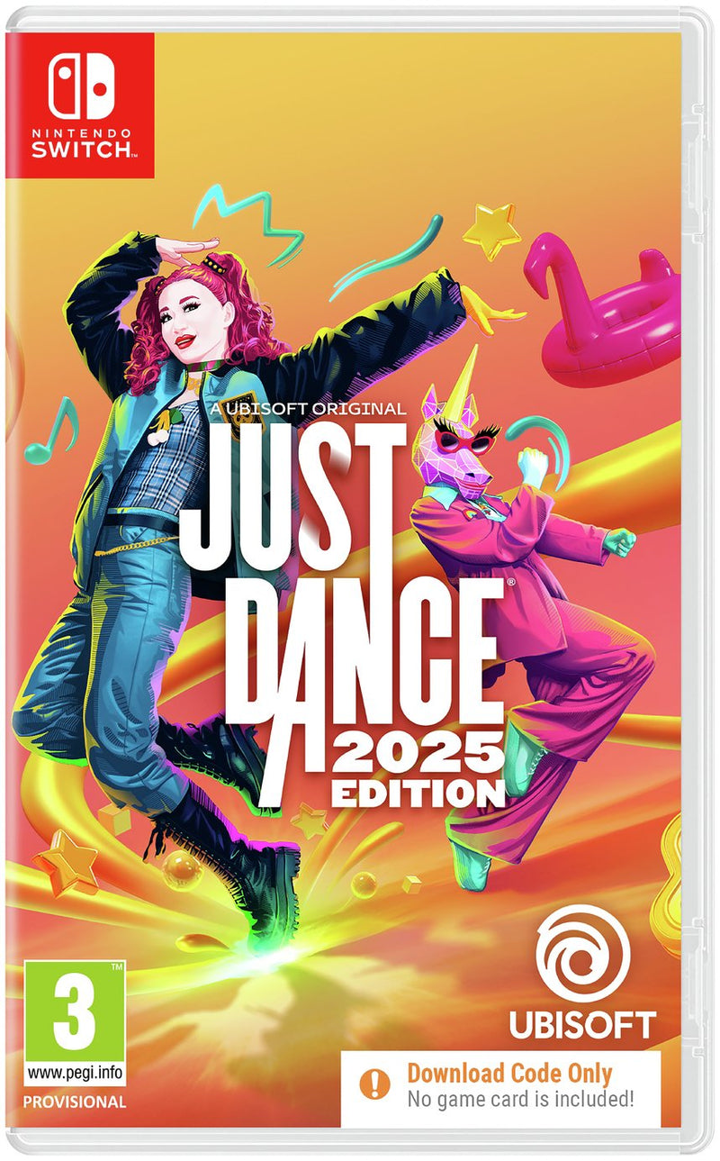Just Dance 2025 Edition Nintendo Switch game, UK version