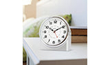 Acctim Centrale Analogue Alarm Clock Silver