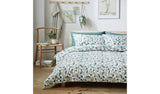 Argos Home Modern Scandi Floral Green double duvet cover set - British product