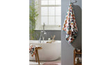 Habitat Brights Geo Tufted Multicolour Hand Towel 2 Pack