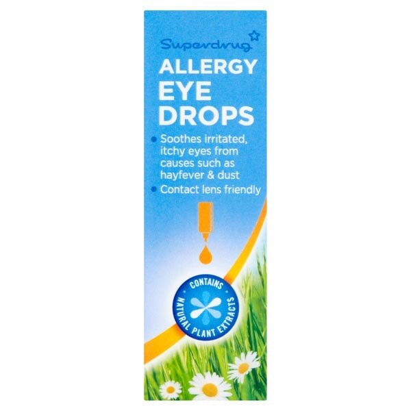 Superdrug Allergy Eye Drops 10ml GOODS Superdrug