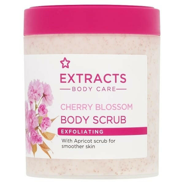 Superdurg Extracts Body Scrub Cherry Blossom 465ml GOODS Superdrug