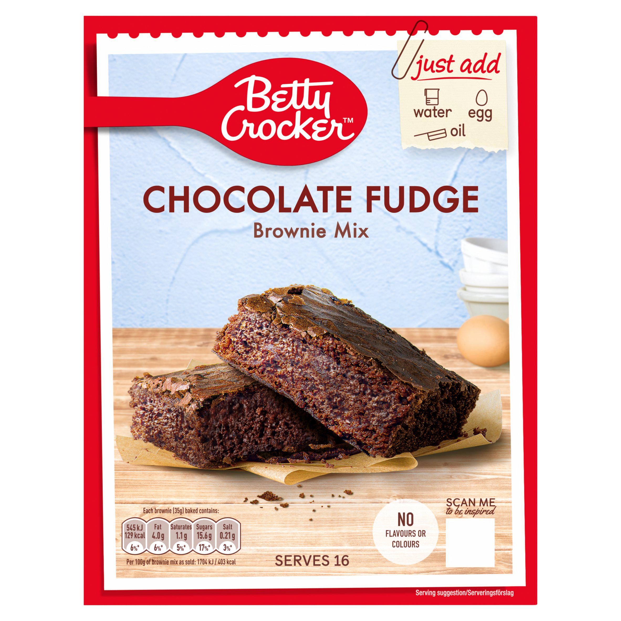 Betty Crocker Chocolate Fudge Brownie Mix 415g - McGrocer
