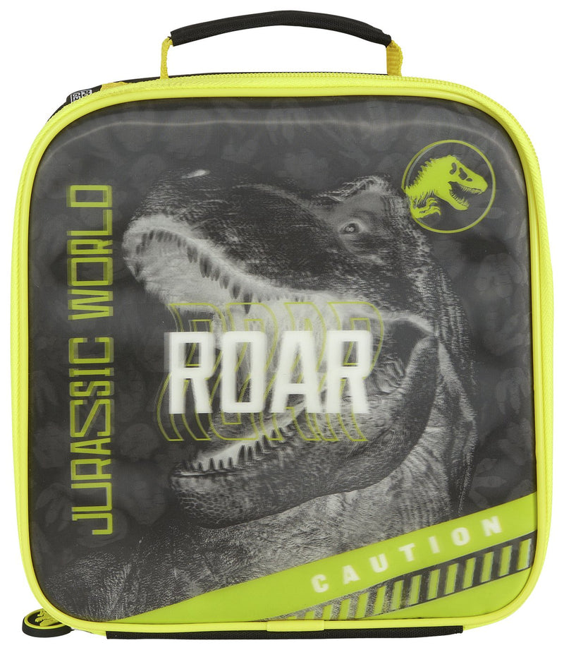 Jurassic World neon lenticular insulated lunch bag 23x22x8cm, UK version
