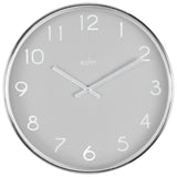 Acctim wall clock grey 25cm - British product