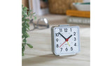 Argos Home Analogue Alarm Clock - Silver