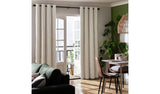Habitat Blackout Eyelet Curtains - Cream - 168x229cm