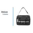Streetwize Deluxe Collapsible Pet Car Kennel - Black