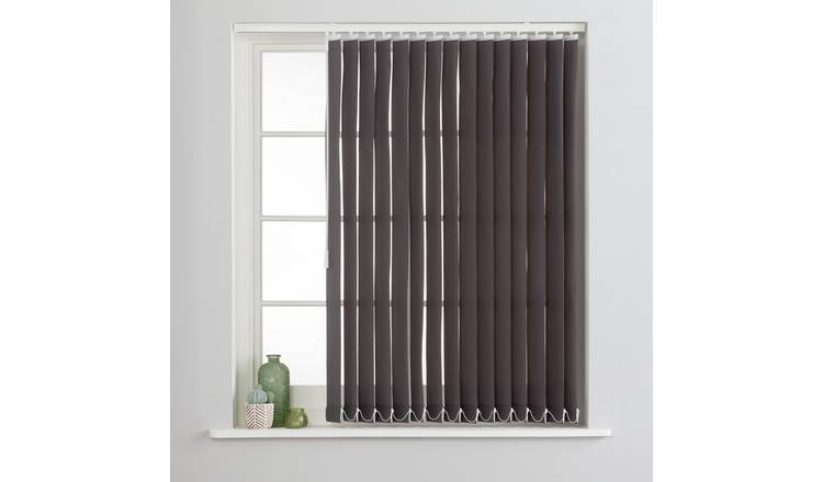 Argos Home grey vertical blind 180cm - British product