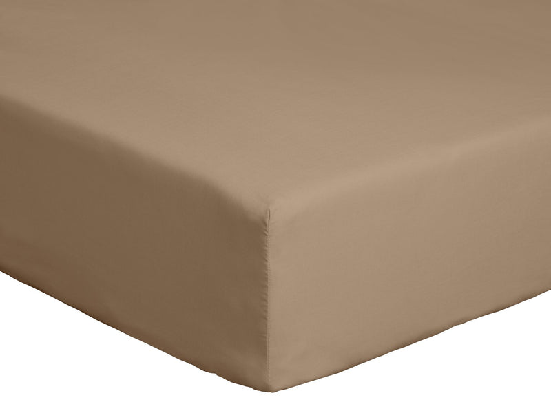 Habitat taupe king size fitted bed sheet, UK version