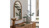 Habitat Mango Wood Arch Wall Mirror 70x50cm, UK version